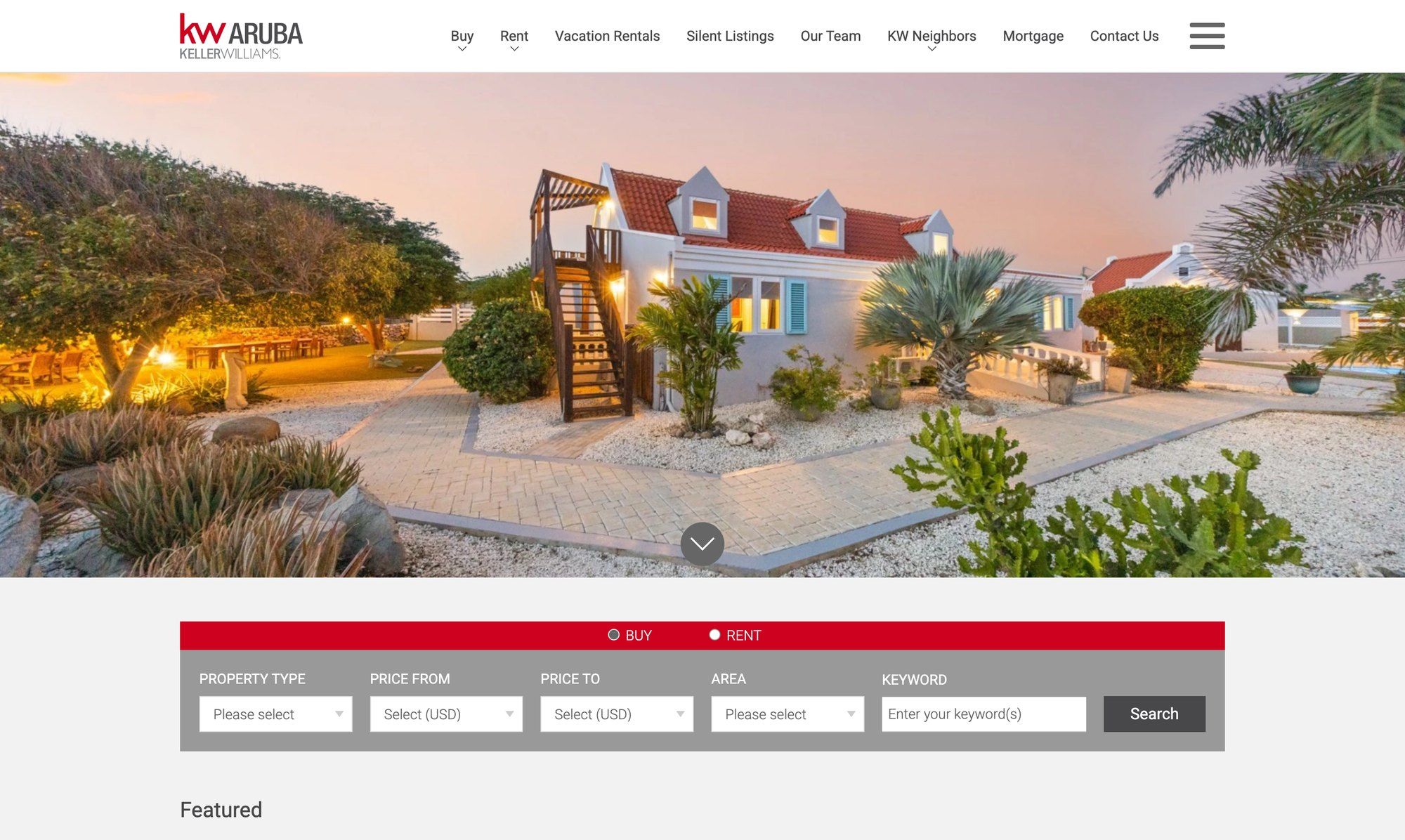 Keller Williams Real Estate Aruba